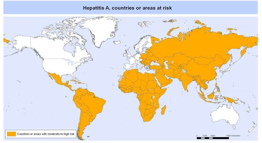 consulta de saúde do viajante hepatite A