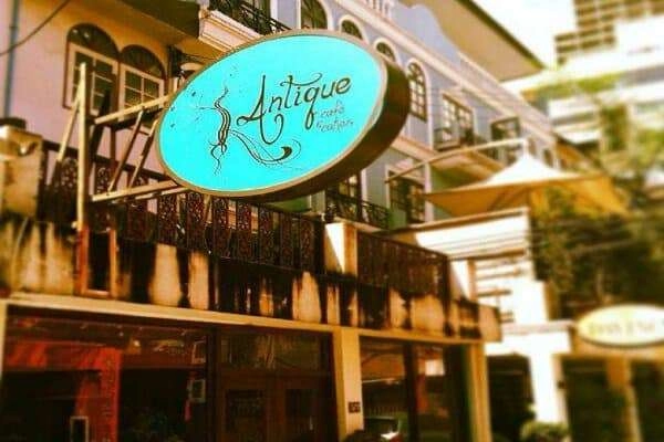 ethical eateries in Bangkok antique coffee