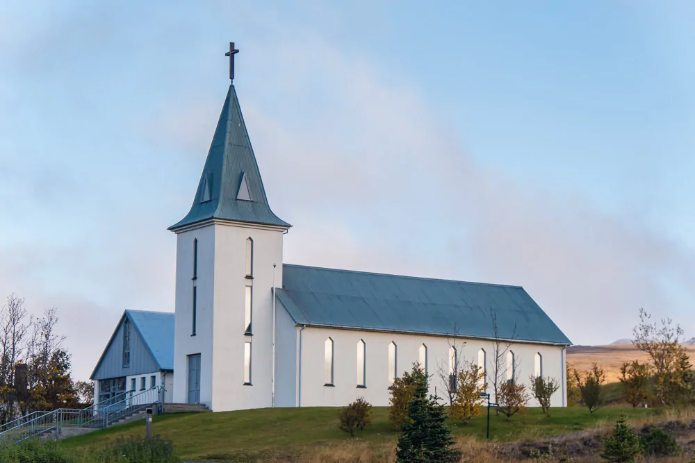 The local church in Hvammstangi